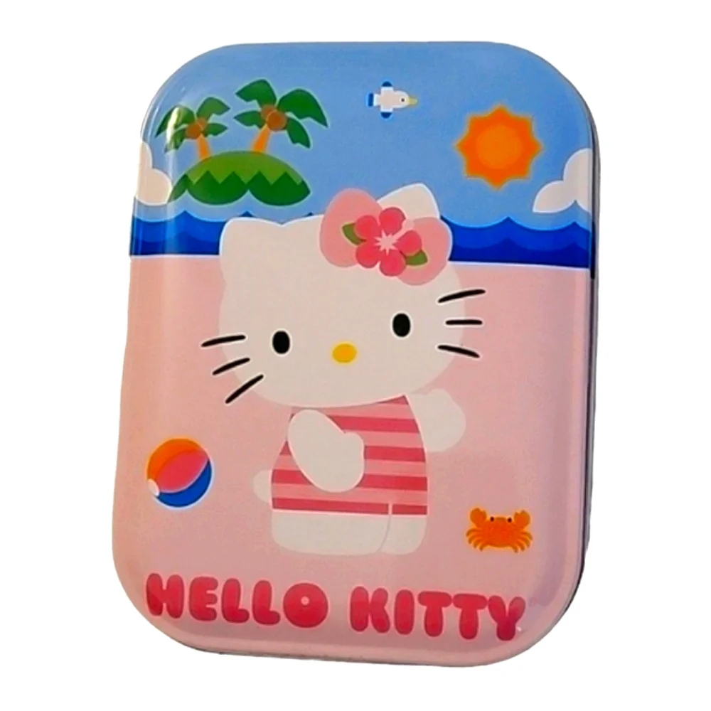 NWT Sanrio Hello Kitty Bundle: Glitter Journal/Mini Spiral Notebook & Metal Tin